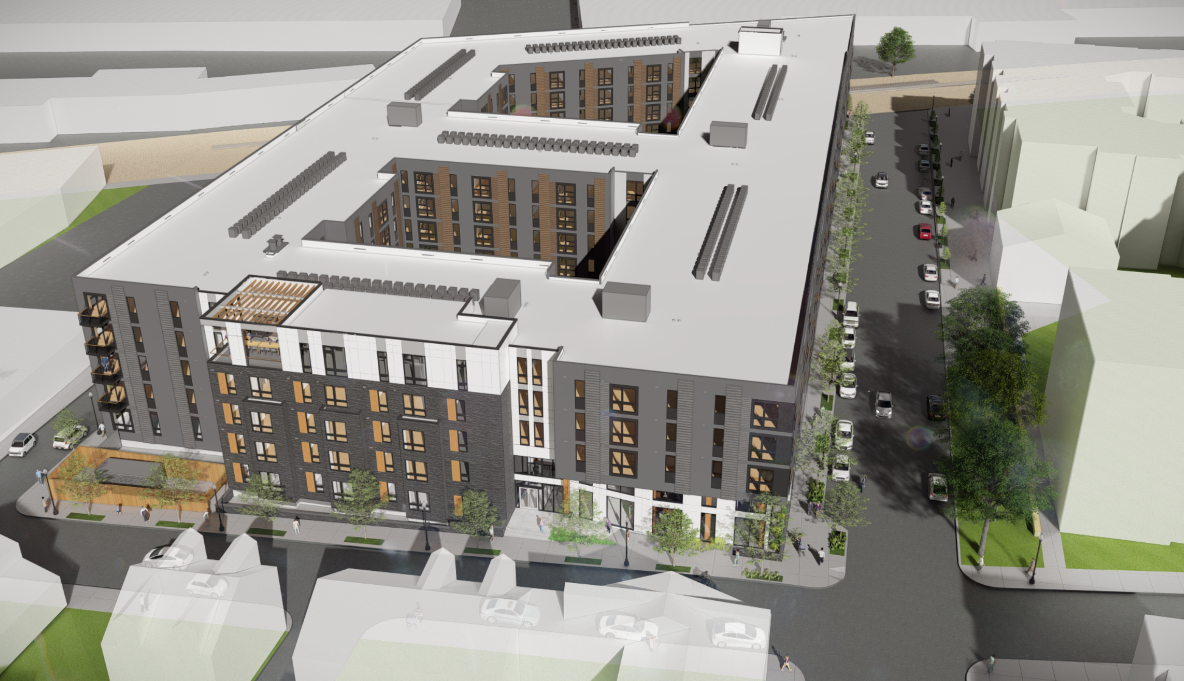 175-unit apartment complex proposed in Greenville's West End - UPSTATE  BUSINESS JOURNAL, image size:1184x681